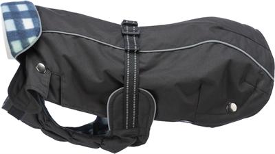 Produktbild Trixie Rouen frakke, S: 34 cm, sort (S, Hundemantel)