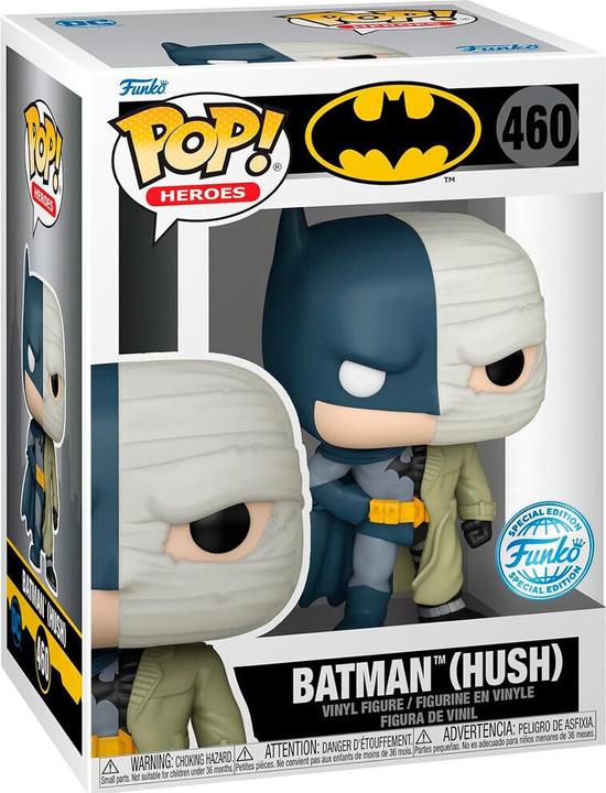 Actual product image Funko Pop! Heroes: DC Comics - Batman (Hush) (Gamestop Exclusive) #460 Vinyl Figure