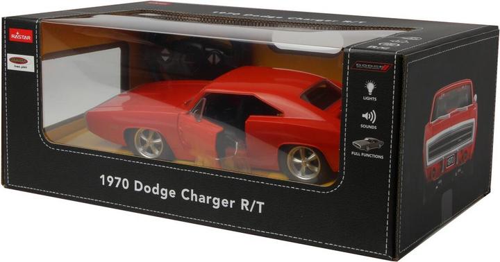 Immagine prodotto Jamara Dodge Charger R/T 1970 1:16 rosso 2,4GHz porta manuale