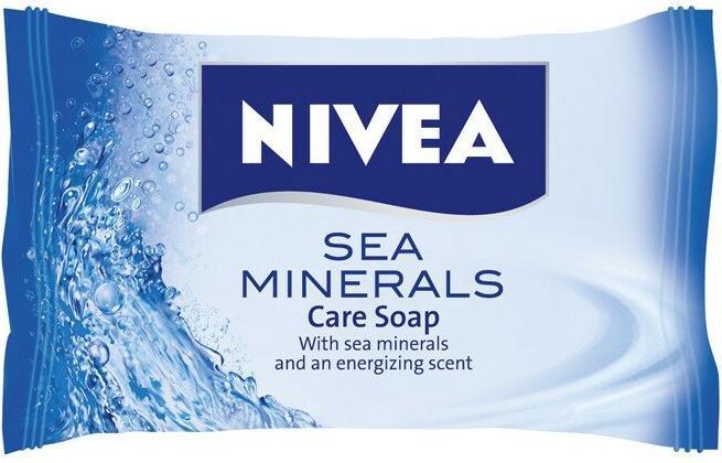 Produktbild NIVEA Care Soap Soap In Cube Sea (Hartseife)