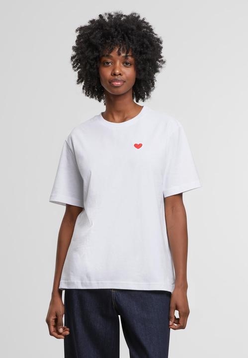 Produktbild Mister Tee MisterTee Heart Shape EMB Tee - 184233 (4XL)