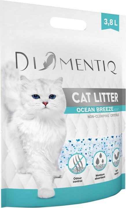 Productafbeelding Diamentiq Ocean Breeze - Kattenbakvulling - 3 8 l (1.50 kg)