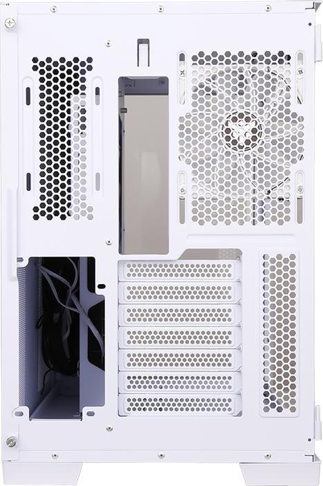 Produktbild Itek Boitier Moyen Tour ATX Dark Cave RGB avec panneau vitré (Blanc) (ATX, mATX, Mini-ITX)