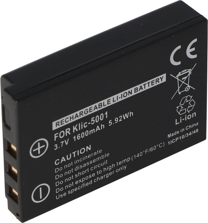 Immagine prodotto Kodak Batteria KLIC-5001, DX6490, DX7740 (Accumulatore di carica elettrica)