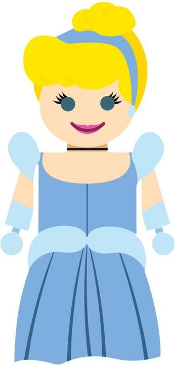 Produktbild Trenddeko Cinderella Spielzeug (39 x 80 cm)