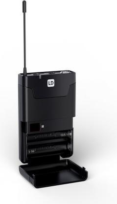 Actual product image LD Systems ANNY® 10 BPH B8 - 10" mobile Bluetooth® PA speaker with rechargeable battery, mixer and 1x headset (1x 80 W)