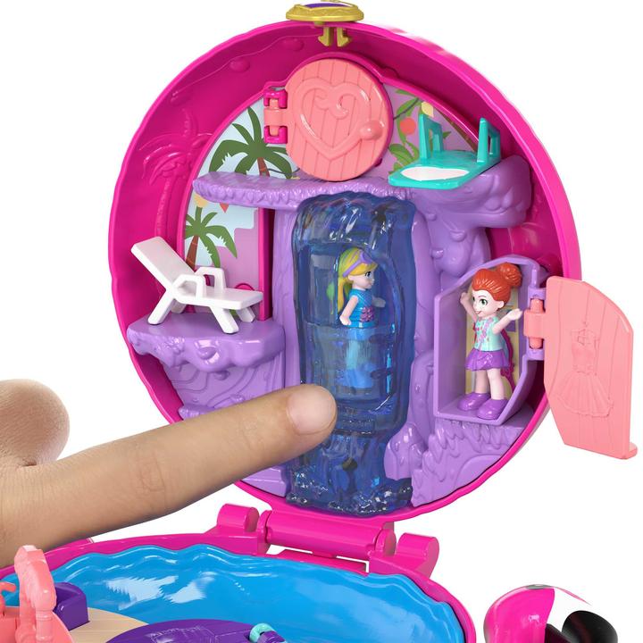 Actual product image Polly Pocket Pocket World - Inflatable Flamingo