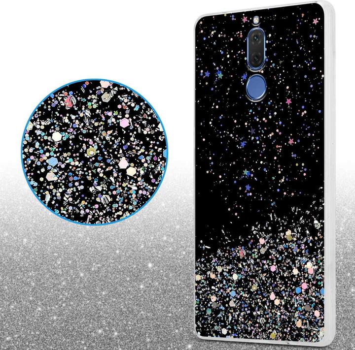 Actual product image Cadorabo TPU Cover with Glitter for Huawei MATE 10 LITE (Mate 10 Lite)