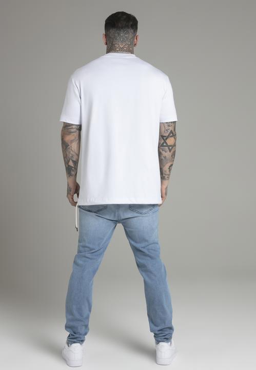 Actual product image Siksilk Oversized T-shirt in white (XL)