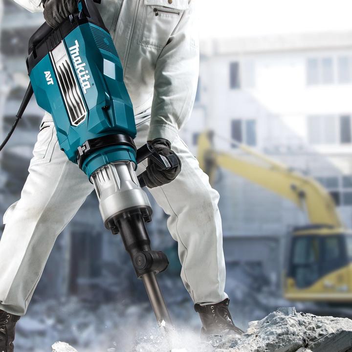 Actual product image Makita Demolition hammer 1850W with AVT and HEX 30MM (Electrical connection)