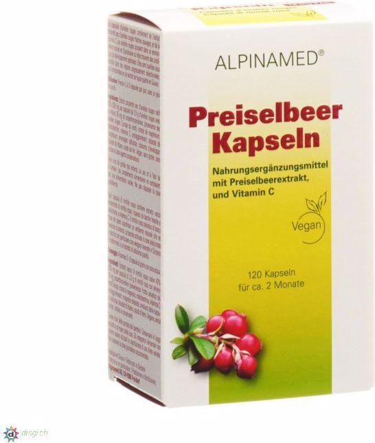 Immagine prodotto Alpinamed Capsule di mirtillo rosso (1 Pezzo/i, Pillole, 120 g)