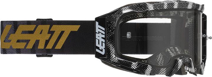 Actual product image Leatt Goggle Velocity 5.5 zebra/grey (Zebra, Grey)