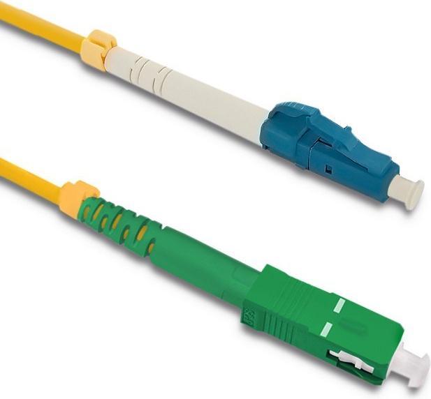Produktbild Qoltec 54331 Optic Patchcord LC/UPC-SC/APC Singlemode 9/125 G652D Simplex 1m (1 m)