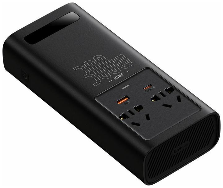Actual product image Baseus IGBT Power Inverter 300W (220V CN/EU ) Black
