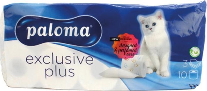Actual product image MGA Paloma, 3-layer toilet paper, 10x150 pieces (1500 x)