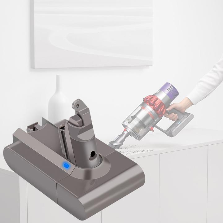 Actual product image Acconic Akku für Dyson V6 DC56 DC58 DC59 DC61 DC62 DC72 DC74 SV03 SV04 SV05 SV06 SV07 SV09
