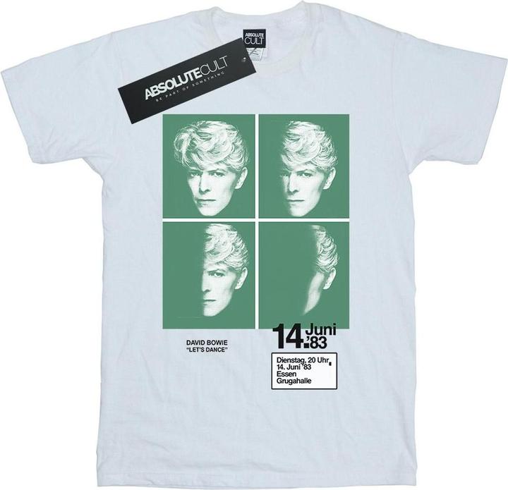David Bowie 1983 Concert Poster TShirt