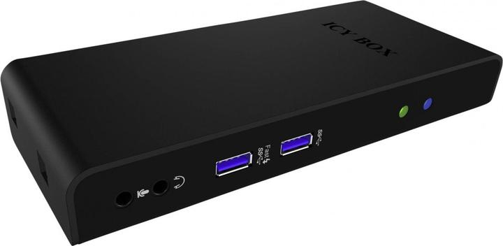 Immagine prodotto Icy Box IB-DK2241AC - USB Tipo-A 3.0 Multi Dock (USB-B, 11 Porti)