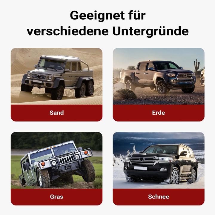 Produktbild Wiltec Farm Jack Offroad Stützplatte Wagenheber 27,8x27,8x7cm Allzweckheber