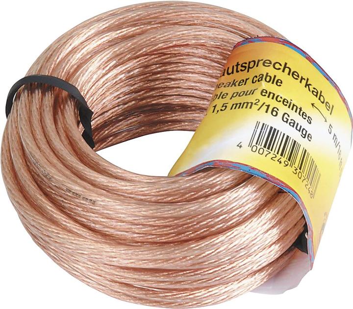 Produktbild Hama Lautsprecherkabel (10 m, 1.50 mm²)
