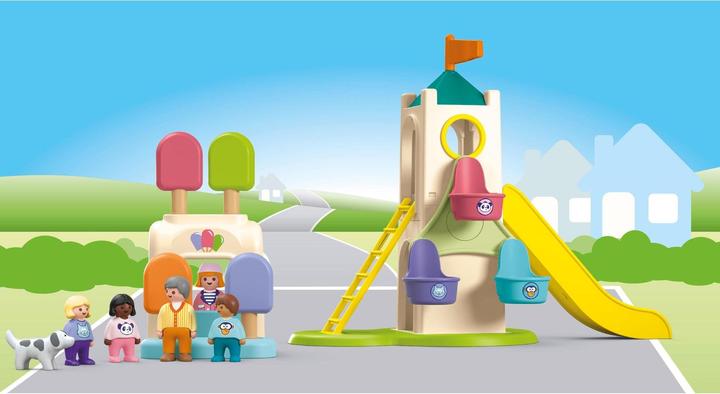 Produktbild Playmobil 1.2.3: Erlebnisturm mit Eisstand (71703, Playmobil 1.2.3)
