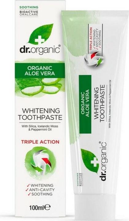 Image du produit Dr. Organic ALOE VERA pâte de dientes 100 ml (100 ml)