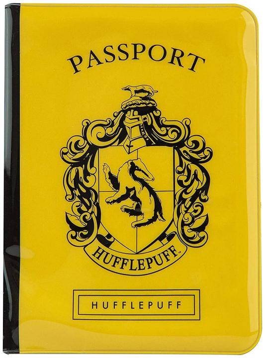 Image du produit Cinereplicas Harry Potter set étiquette de bagage & étui pour carte de transport Hufflepuff (Cadenas + étiquette pour bagage)