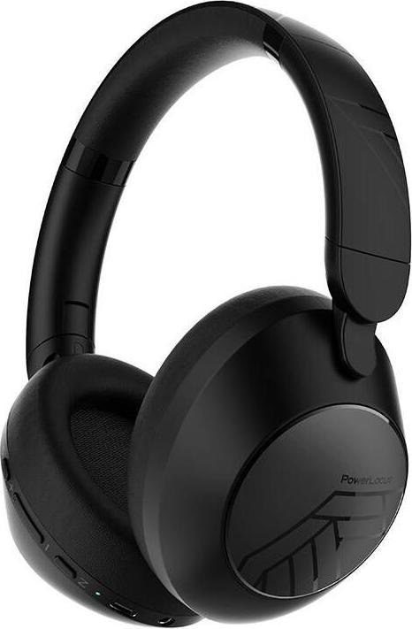 Produktbild PowerLocus Wireless Headphones MoonFly, ANC (black) (ANC, 70 h, Kabellos)