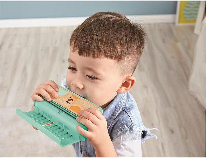 Image du produit Hape Bright Learning Harmonica (Anglais, Allemand)