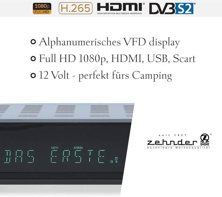 Produktbild Schubiger HX-2300 Sat Receiver (DVB-S2)