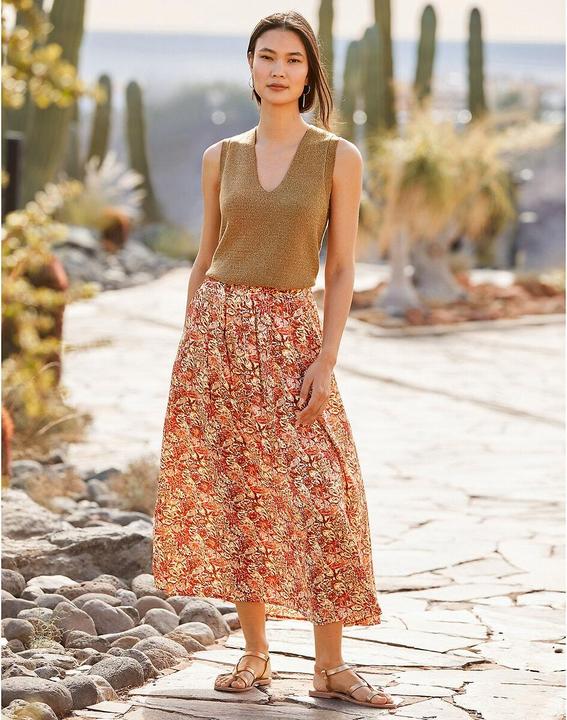 Actual product image Anne Weyburn Top with V-neck (W32/L34)