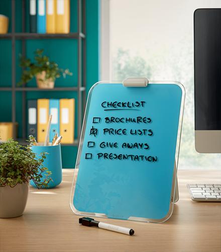 Actual product image Leitz Noteboard Cosy Blue (25 x 33 cm)