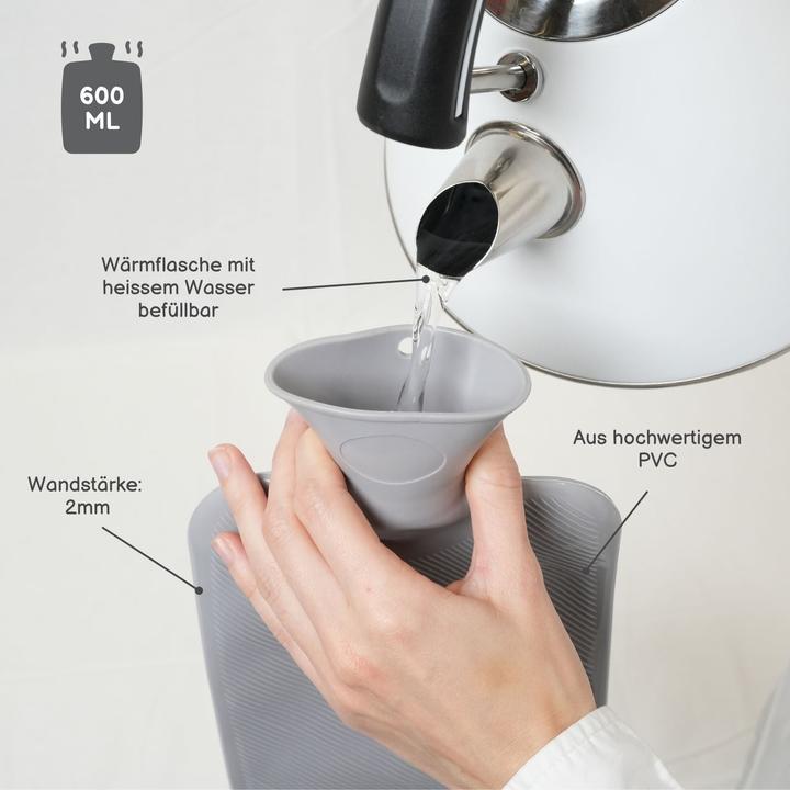 Image du produit Hermex Kit ceinture et bouillotte Chauffe-mains Chauffe-ventre Bouillotte (0.60 l)