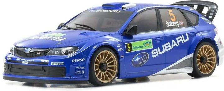 Kyosho Mini-Z MA020 Subaru Impreza WRC 2008 Bianco, ARTR, 1:27 (ARR Quasi lettura a corredo)