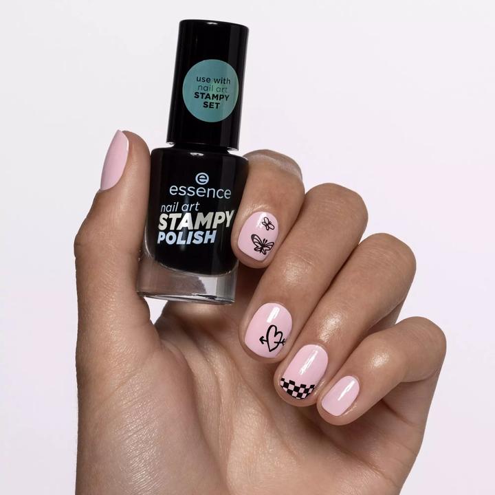 Image du produit essence Vernis à ongles Nail Art Stampy Polish 01 Perfect match (01 Perfect match, Vernis couleur)