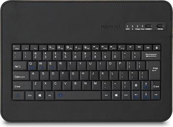 Image du produit Hamlet Universal Cover 101 KBT2 étui universel avec clavier bluetooth amovible pour tablette par (ING. Int.)