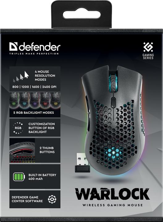 Produktbild Defender Warlock GM-709L (52709) (Kabellos)