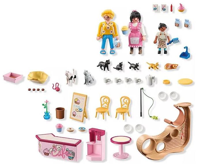 Image du produit Playmobil Café des chats (71744, Playmobil Ma vie)