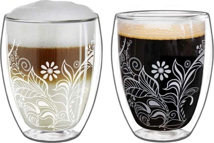 Immagine prodotto Creano Tazza termica fiorita da 250 ml, 1 pezzo (250 ml, 1 x)