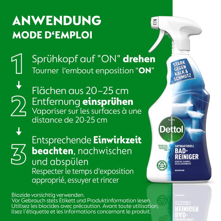 Produktbild Dettol Bad Reiniger