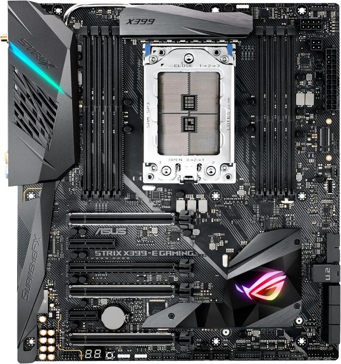 Produktbild ASUS ROG Strix X399-E Gaming (TR4, AMD X399, E-ATX)
