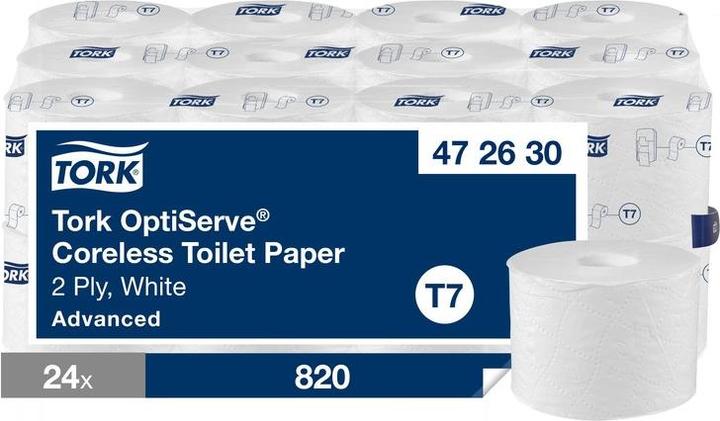 Image du produit Tork Papier toilette 2 plis 24 rouleaux blanc (24 x)