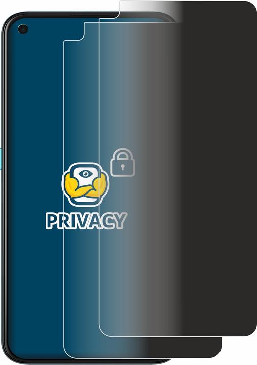 Produktbild BROTECT Sichtschutzfolie Anti-Spy Privacy Folie Blaulicht-Schutz (2 Stück, Nokia 5.4)