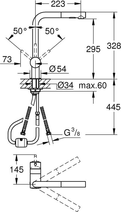Produktbild Grohe Minta Einhand-Spültischbatterie