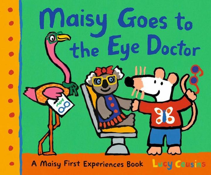 Actual product image Maisy Goes to the Eye Doctor (English, Lucy Cousins, 2024)
