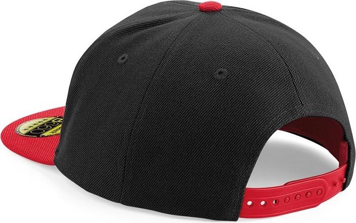 Actual product image Beechfield Baseball Cap With Flat Visor (2 Piece Pack) (One size)