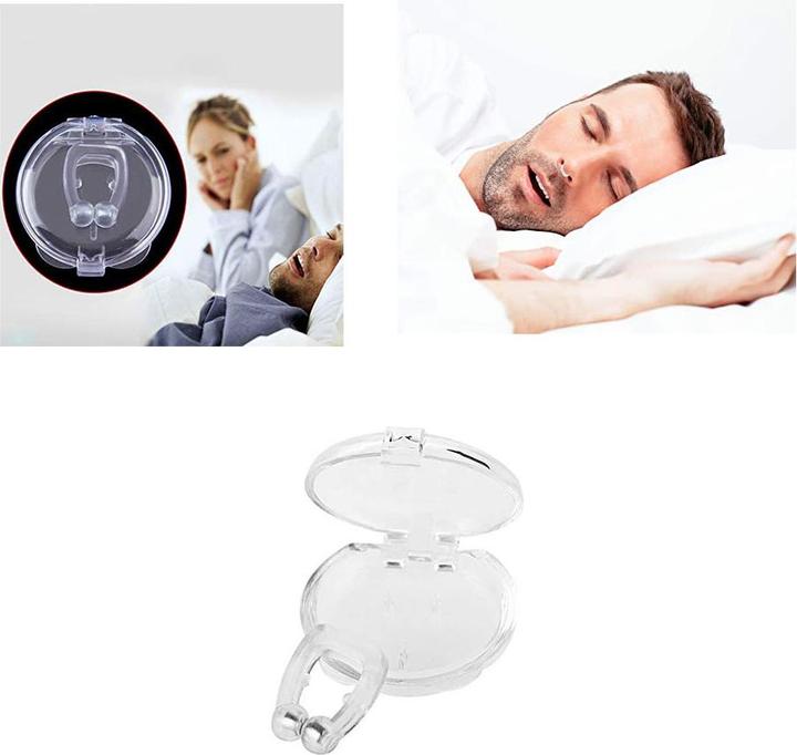 Actual product image Stride Magnetic anti-snoring nose clip