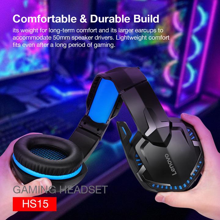 Actual product image Lenovo Gaming Headphones HS15 (Cable)