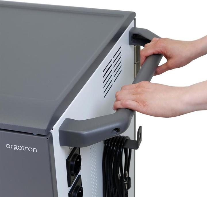 Actual product image Ergotron YESMOR36 Charging Cart for Mini-laptops Chromebooks tablets and laptops