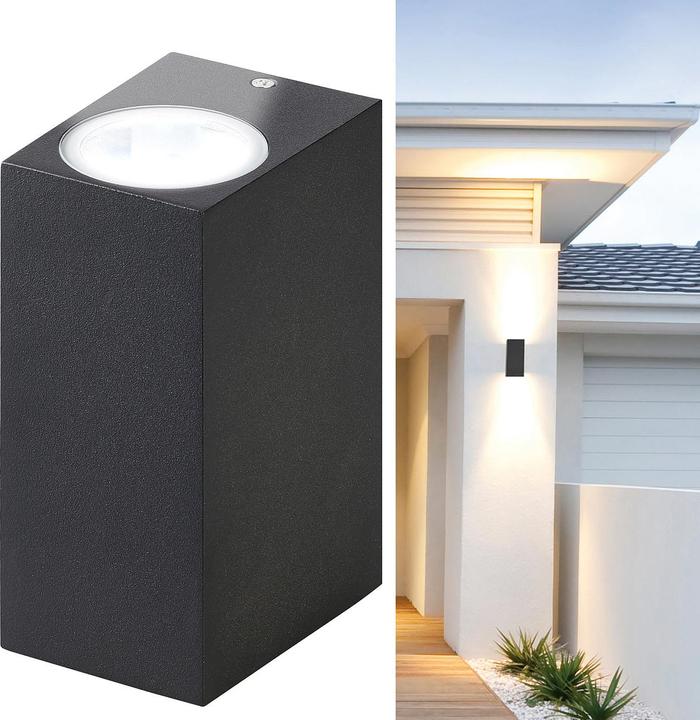 Immagine prodotto Lunartec Set di 4 applique LED angolari (GU10, IP44)